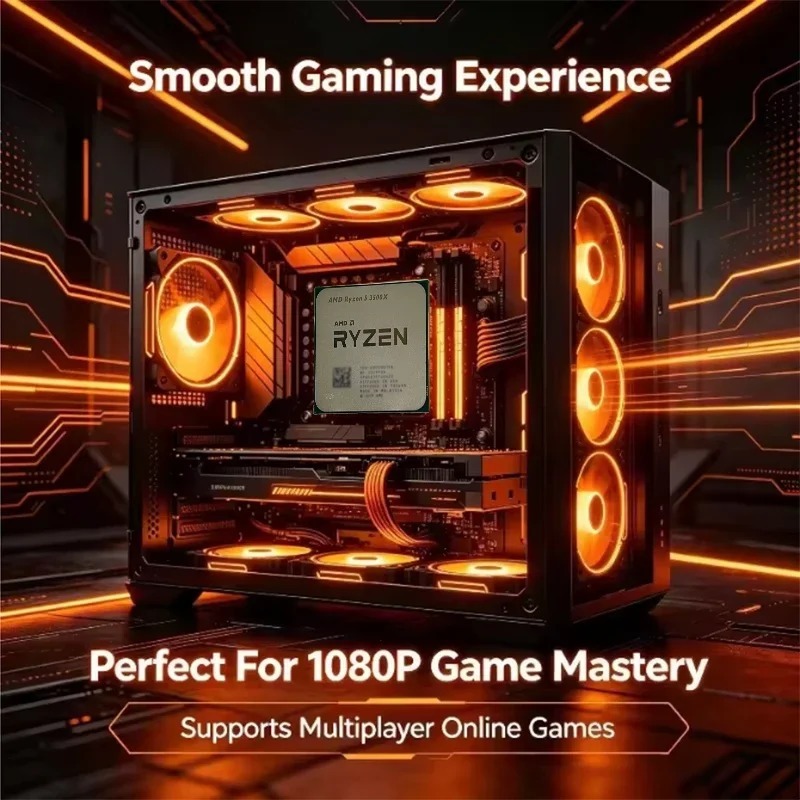 AMD 라이젠 5 3500X, 3.6GHz, 6코어,  - Esports Gaming Pc Build 리뷰 및 가격