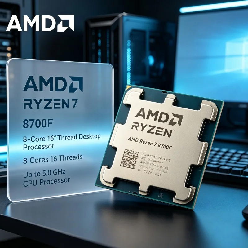 AMD 라이젠 7 8700F AM5 게이밍 CPU 8코 - Esports Gaming Pc Build 리뷰 및 가격