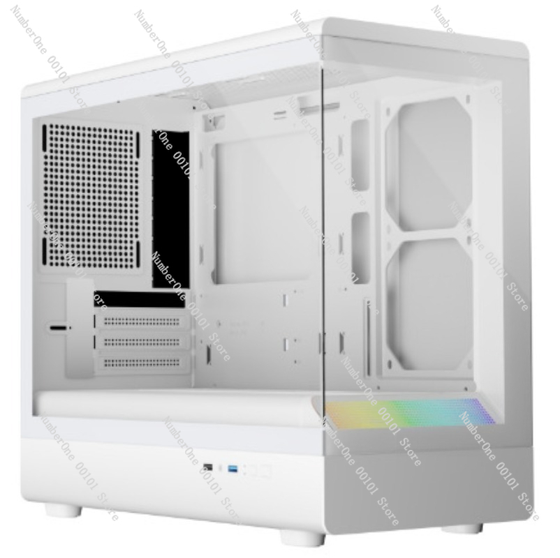 파노라마 강화유리 게이밍 PC 케이스, 전체 측면 뷰  - Esports Gaming Pc Build 리뷰 및 가격